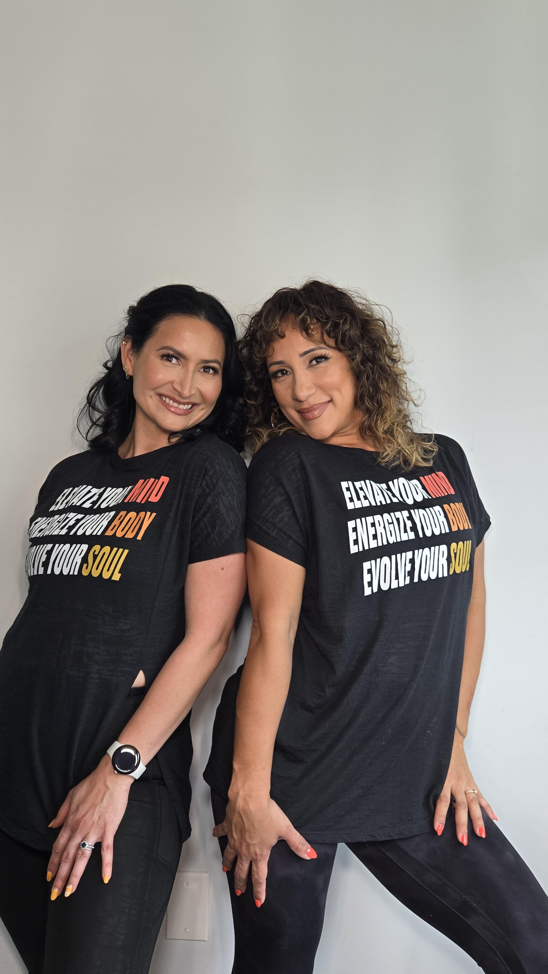 Vanessa and Melissa at Rhyze Fitness