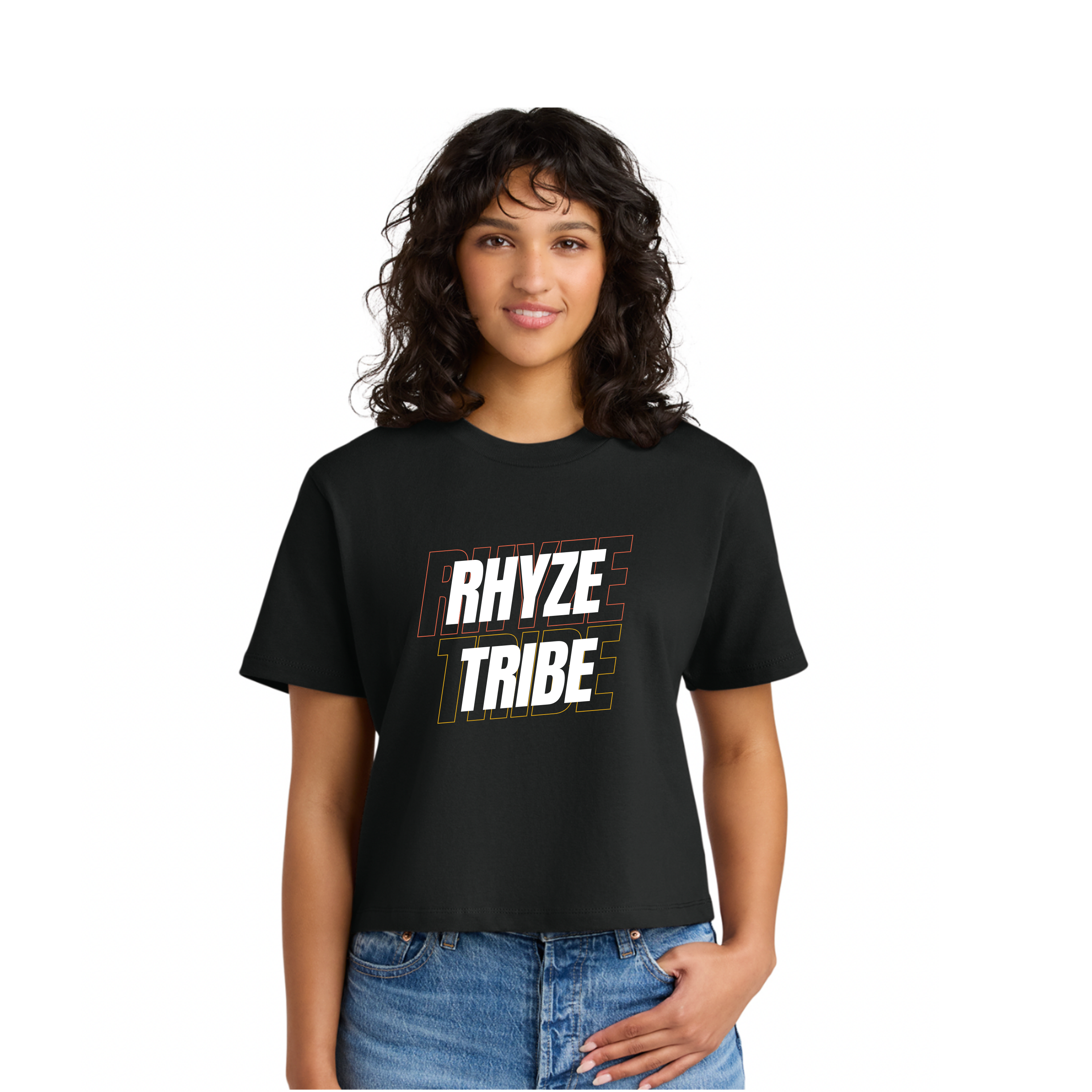 Rhyze Cropped Tee (Cream)